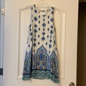 Boutique bought paisley-detailed dress sz S